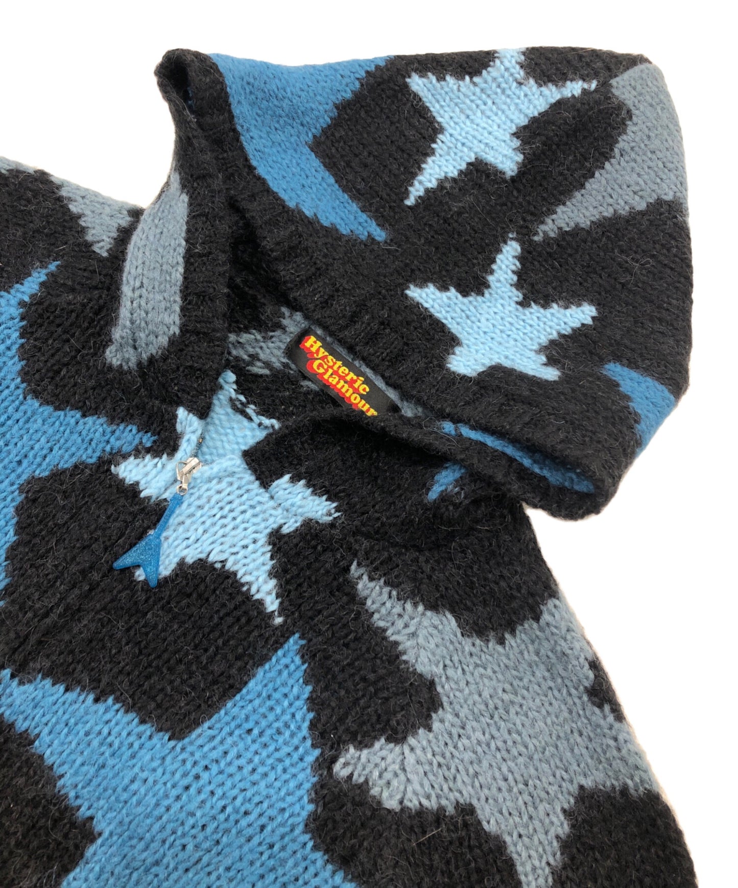 [Pre-owned] Hysteric Glamour zip-up knit parka 2ND-2520