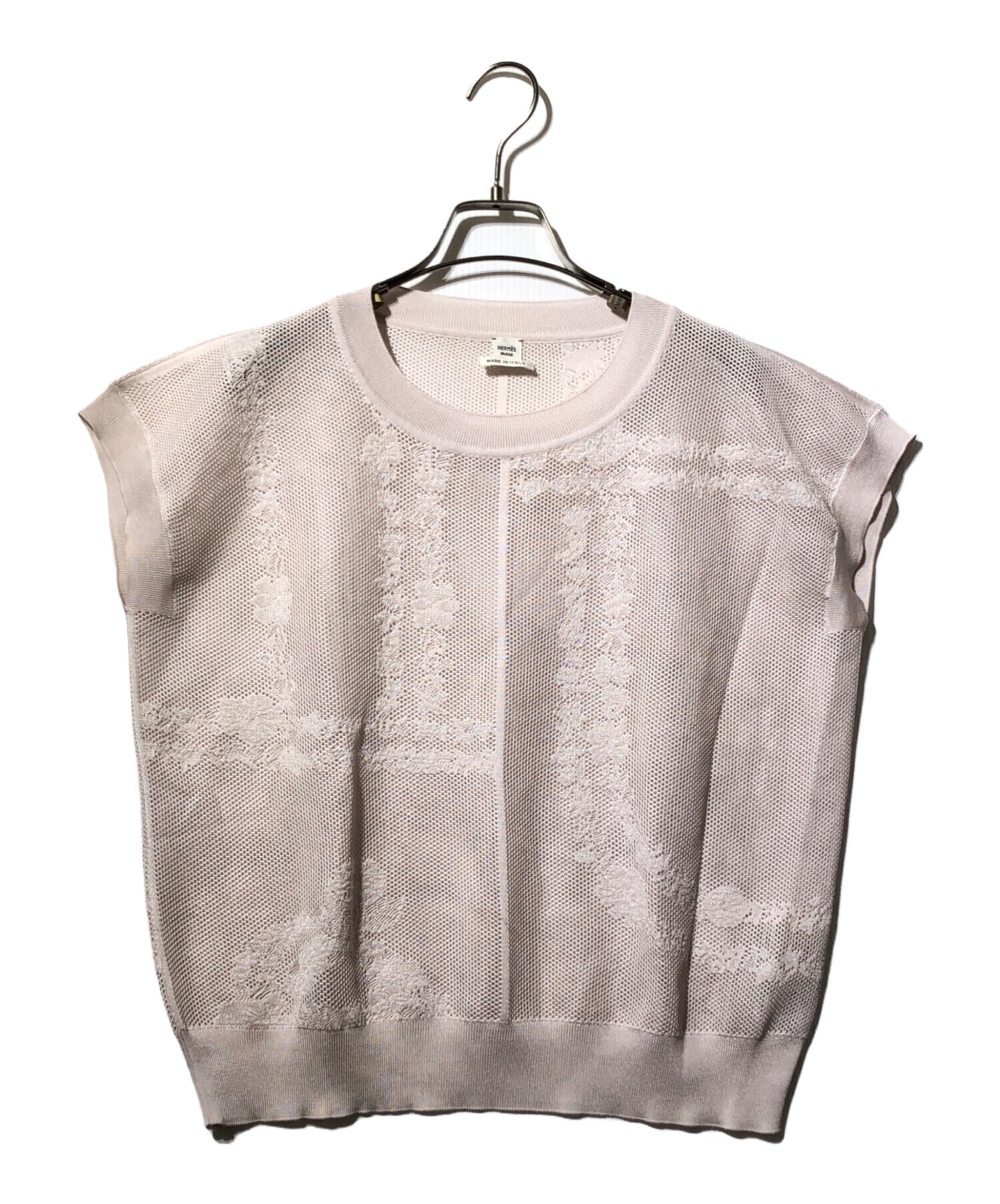 [Pre-owned] HERMES Silk mesh cut and sewn 5E2671D4