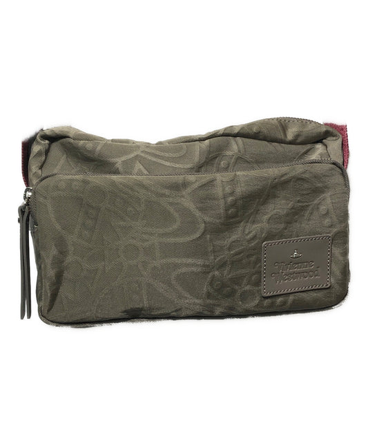 [Pre-owned] Vivienne Westwood ORB Embossed Crossbody Bag