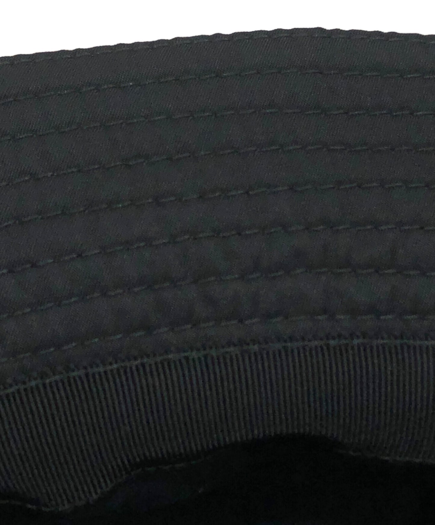 [Pre-owned] PRADA Logo Plate Bucket Hat 1HC137