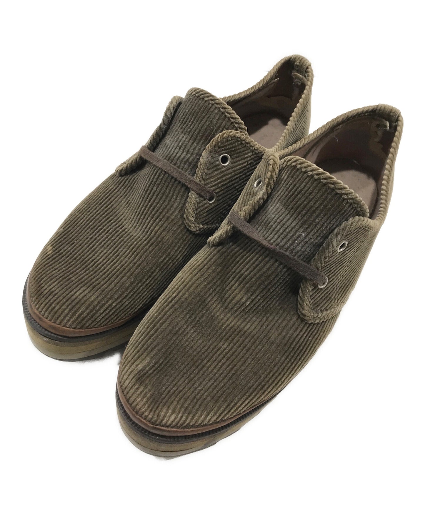[Pre-owned] COMME des GARCONS HOMME PLUS Corduroy Shark Sole Shoes