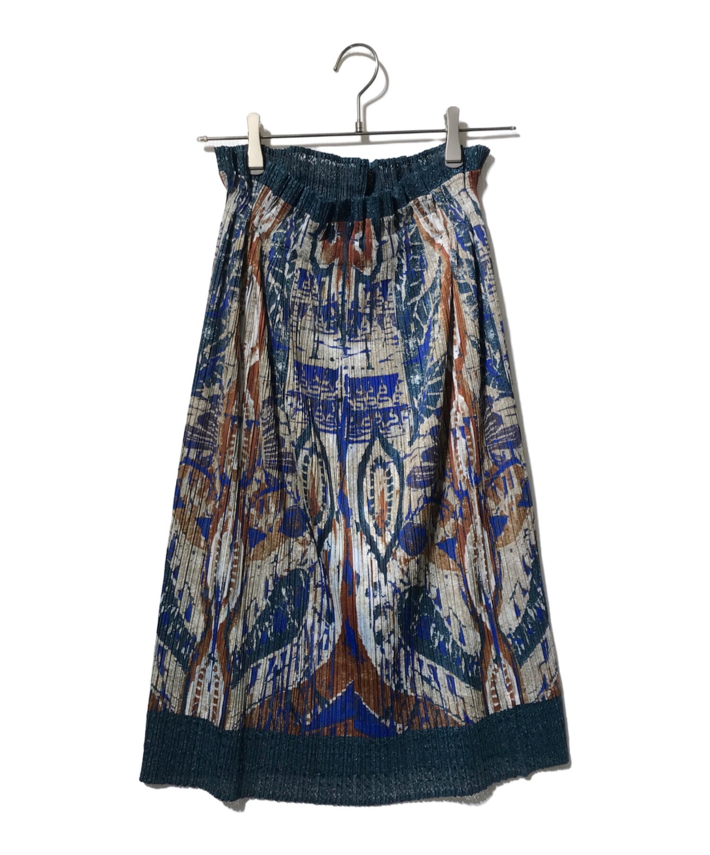 [Pre-owned] PLEATS PLEASE Transfer Lace Pleated Skirt PP31-JG944