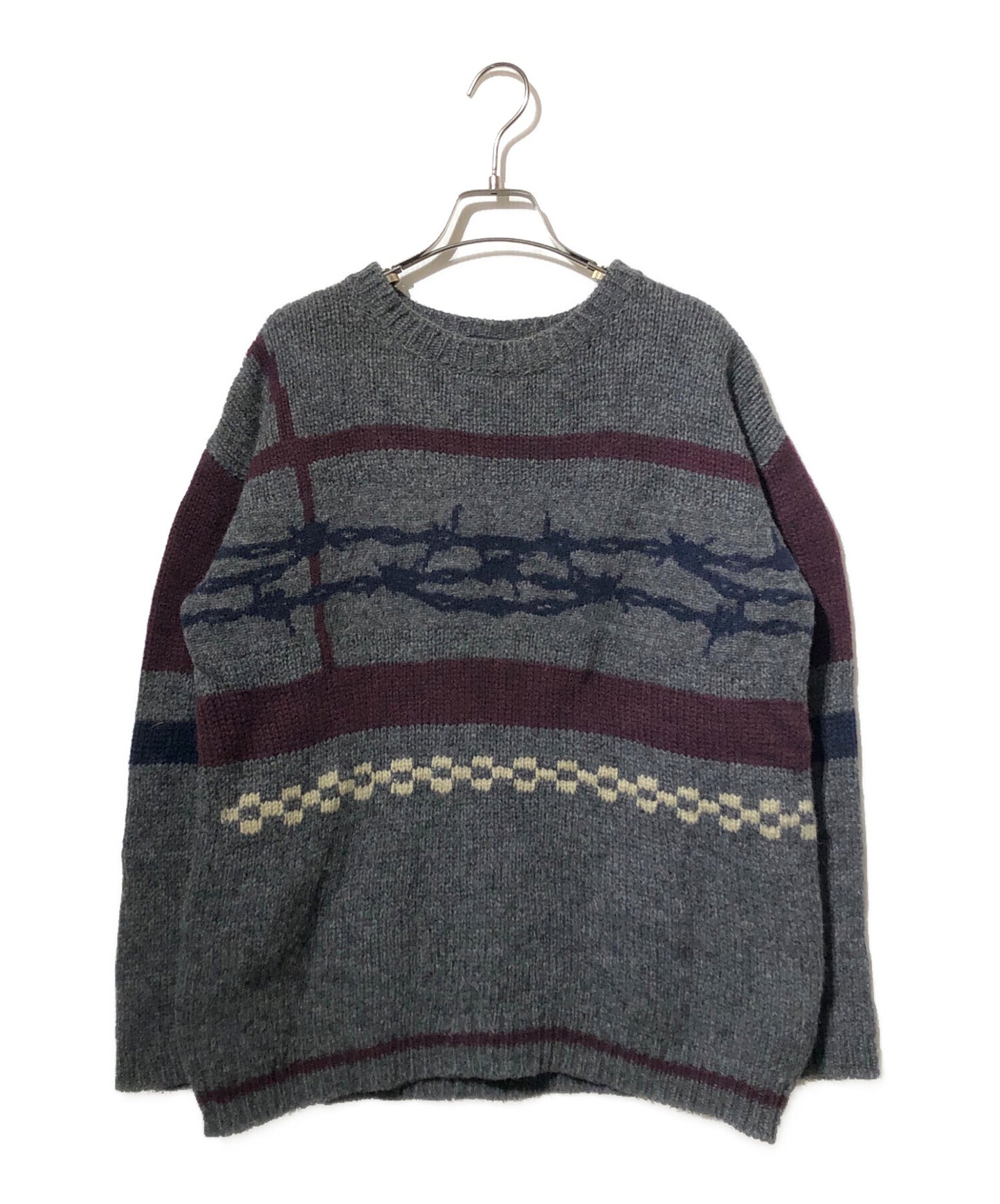 [Pre-owned] UNDERCOVER barbed wire knit UC-6W-KN-05