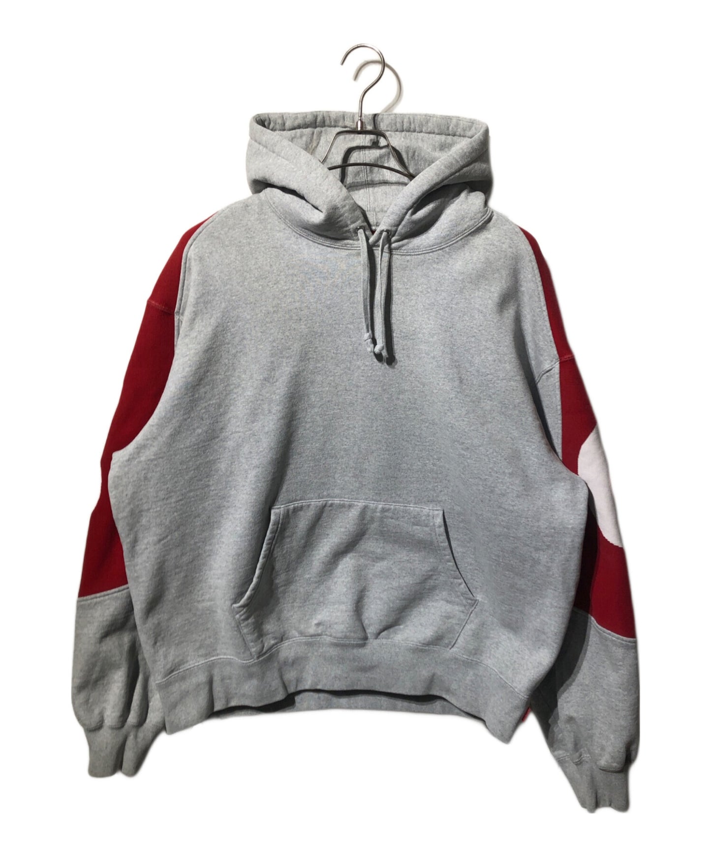 [Pre-owned] SUPREME Big Logo Jacquard Hoodie Sweatshirt