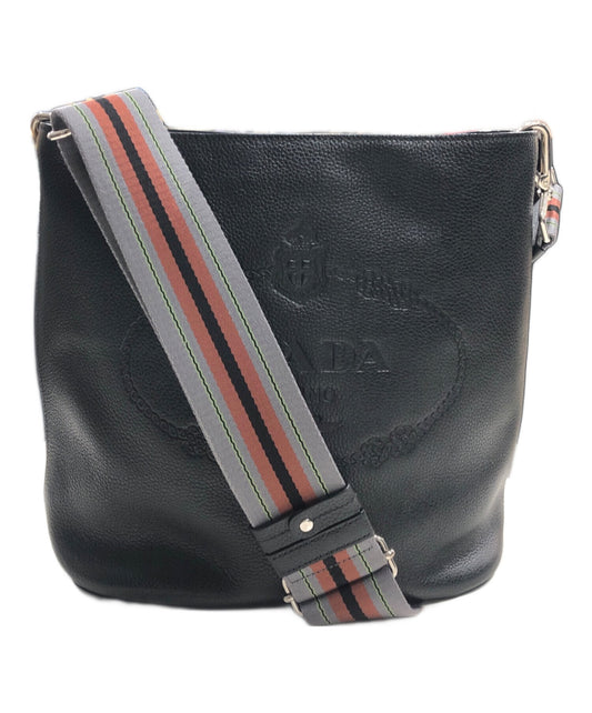 [Pre-owned] PRADA Vittero Phoenix Shoulder Bag 1BE057