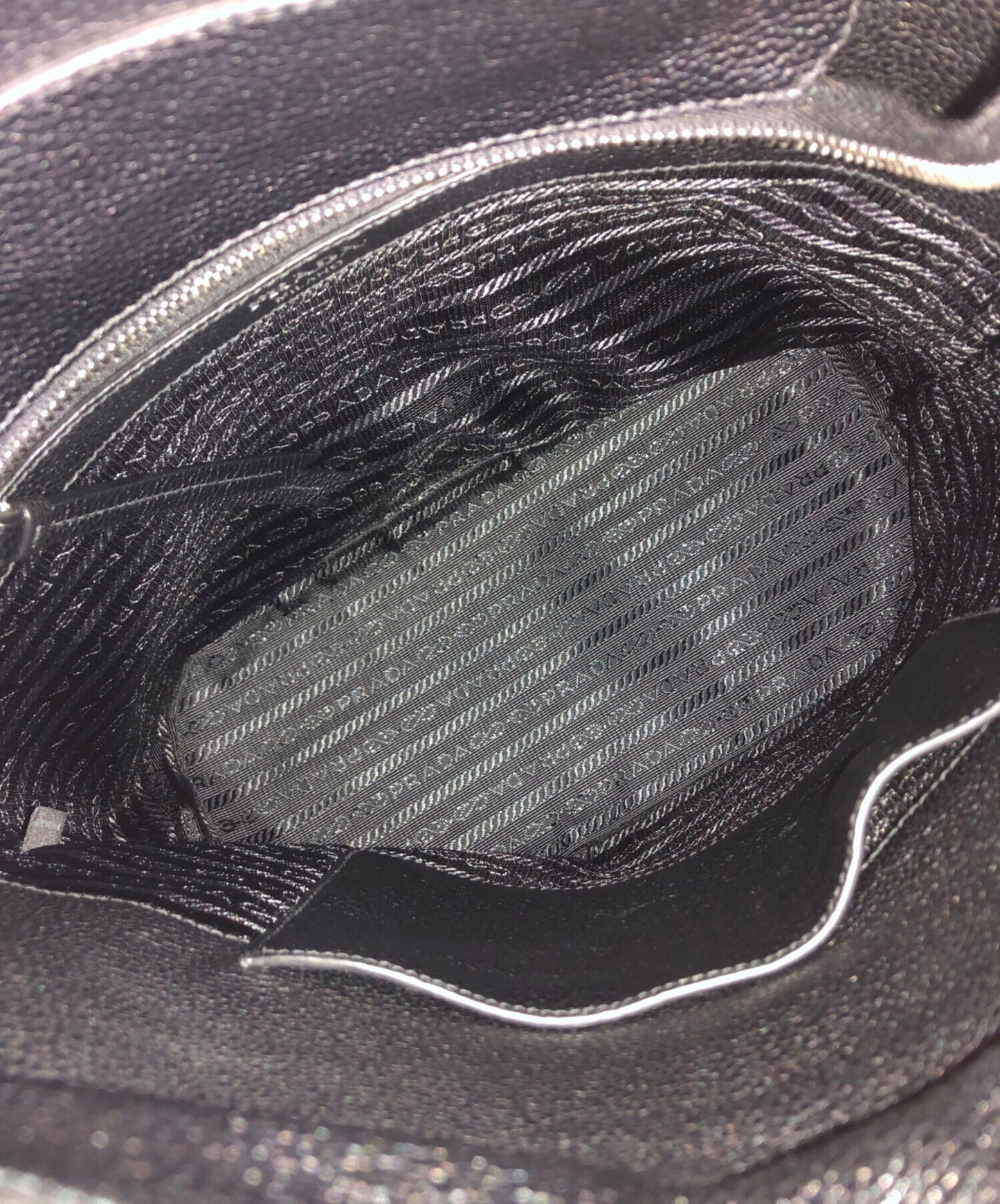 [Pre-owned] PRADA Vittero Phoenix Shoulder Bag 1BE057