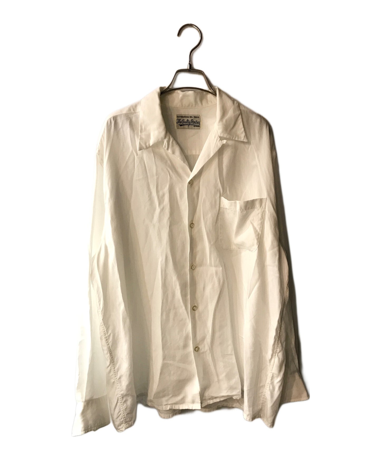 [Pre-owned] WACKO MARIA 50'S OPEN COLLAR SHIRT