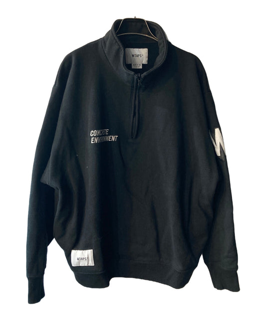 [Pre-owned] WTAPS Half Zip Sweatshirt 241ATDT-CSM05