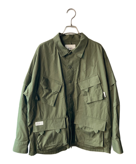 [Pre-owned] WTAPS MODULAR/LS/COTTON.RIPSTOP 212BRDT-SHM03