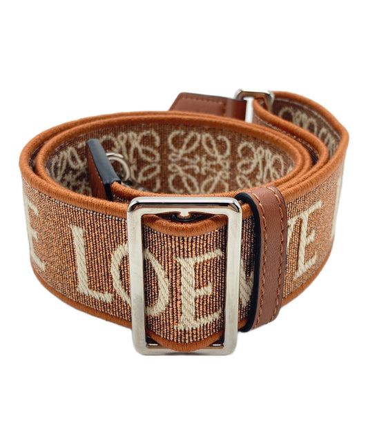 [Pre-owned] LOEWE anagram strap
