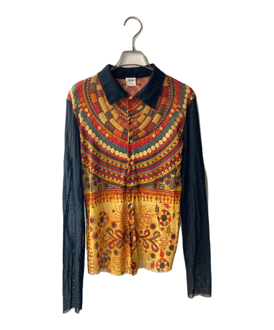 [Pre-owned] Jean Paul Gaultier homme All-over mesh shirt