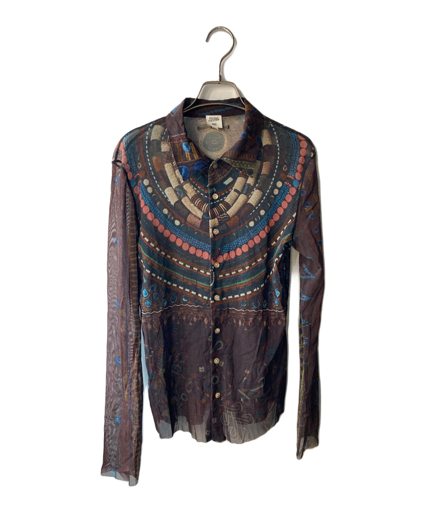 [Pre-owned] Jean Paul Gaultier homme All-over mesh shirt