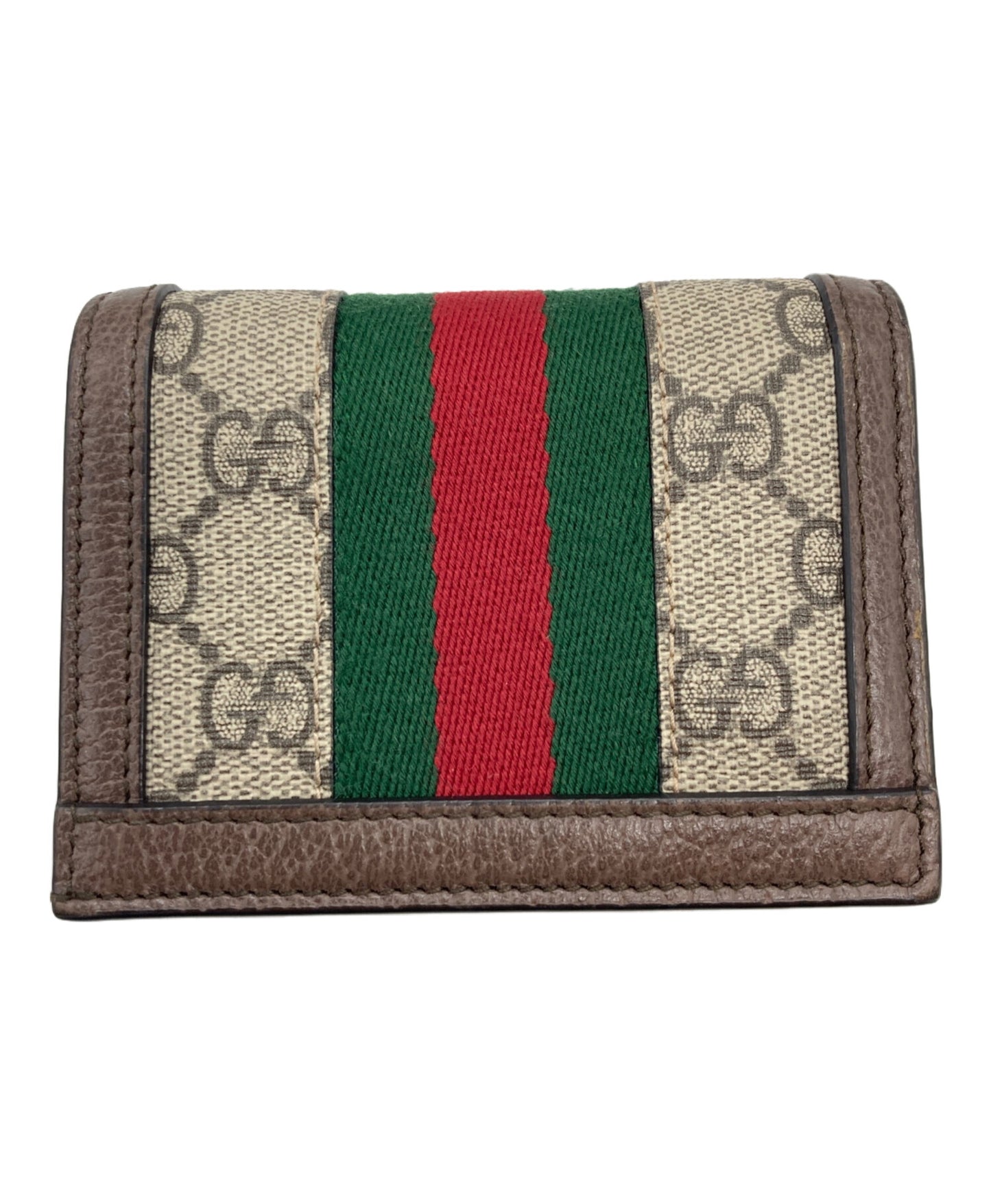 [Pre-owned] GUCCI Off-dia GG mini wallet 523155