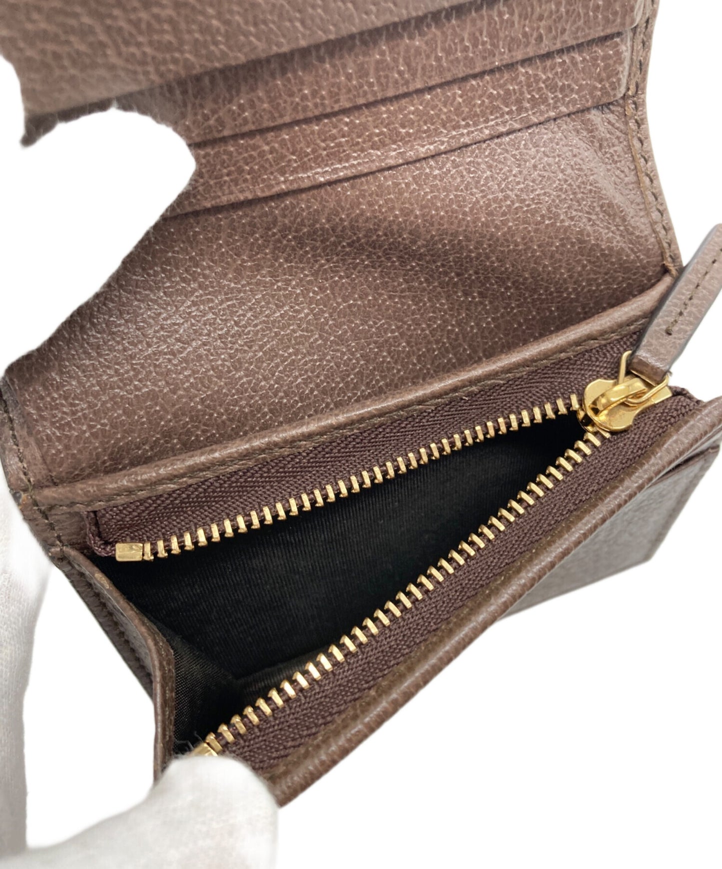 [Pre-owned] GUCCI Off-dia GG mini wallet 523155