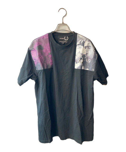 [Pre-owned] RAF SIMONS SKATE FIT SHOULDER PRINT T-SHIRT SM8133