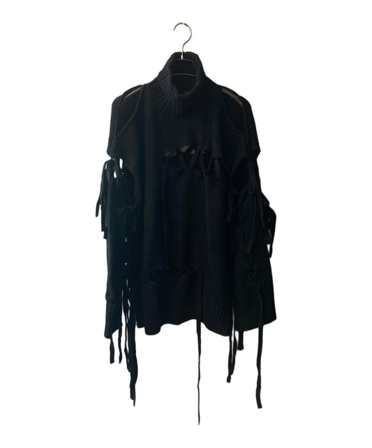 [Pre-owned] LIMI feu LACE-UP TURTLE/Knit LE-K20-161