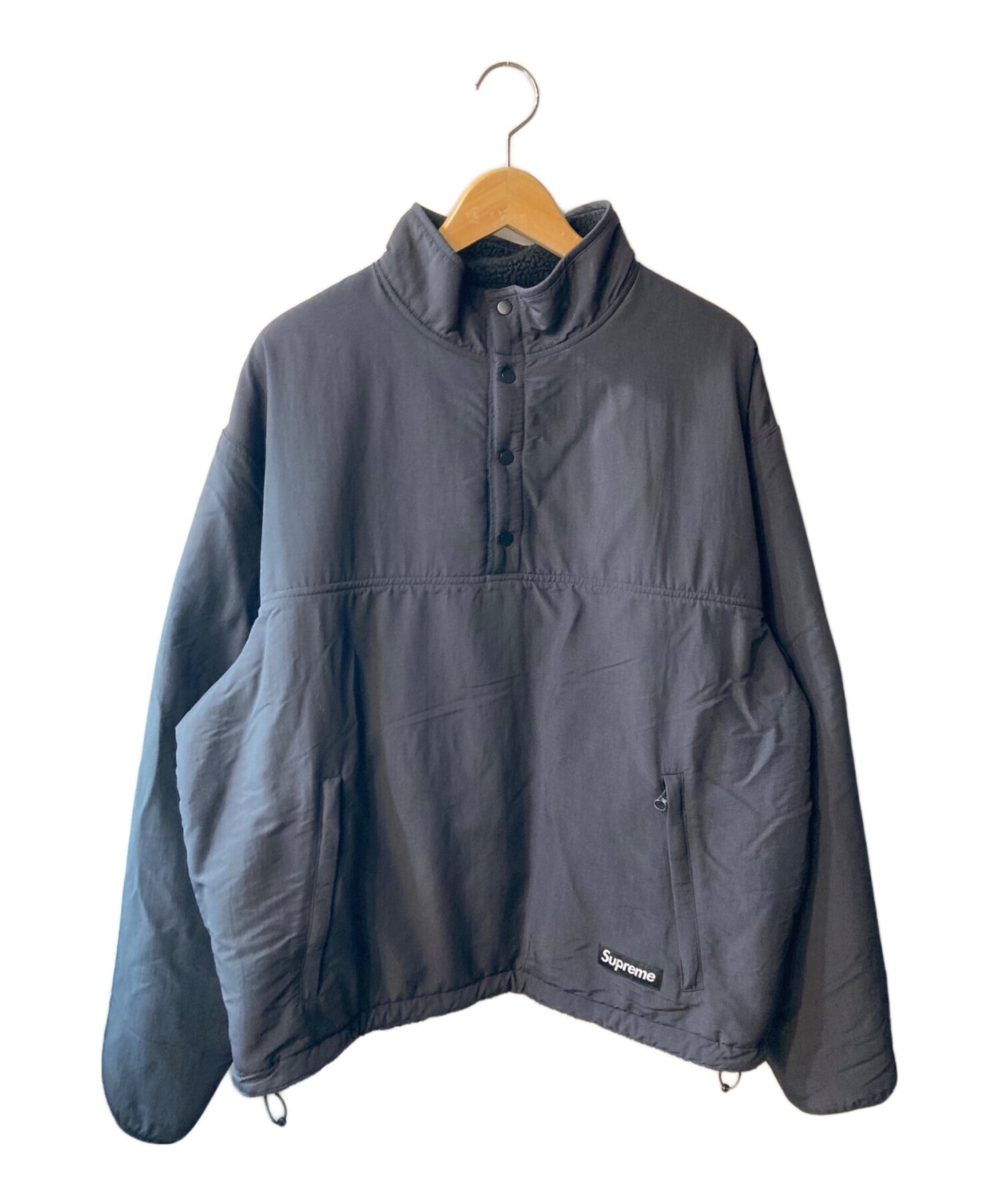 [Pre-owned] SUPREME Polartec Shearling Reversible Pullover