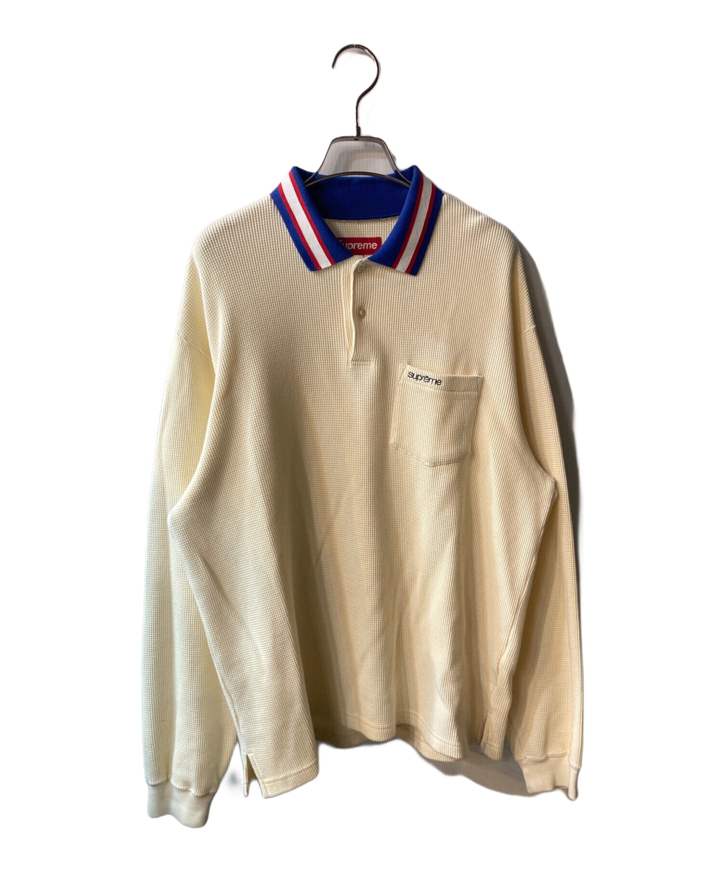 [Pre-owned] SUPREME Thermal L/S Polo