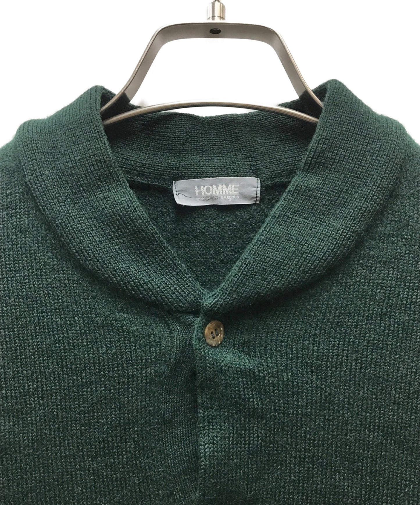 [Pre-owned] COMME des GARCONS HOMME 80`s shawl collar knit polo
