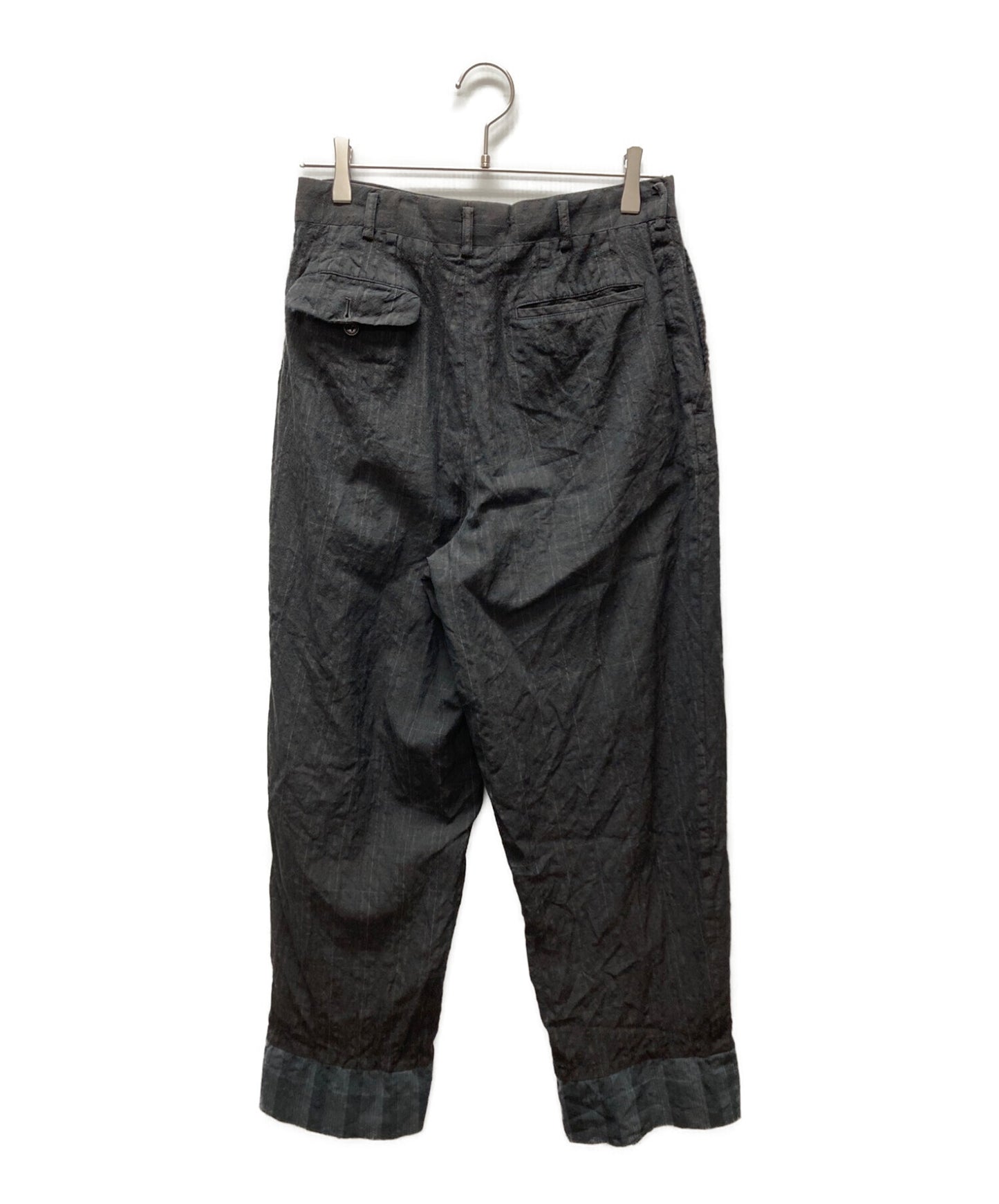 [Pre-owned] COMME des GARCONS HOMME 2-tuck pants with hem switch