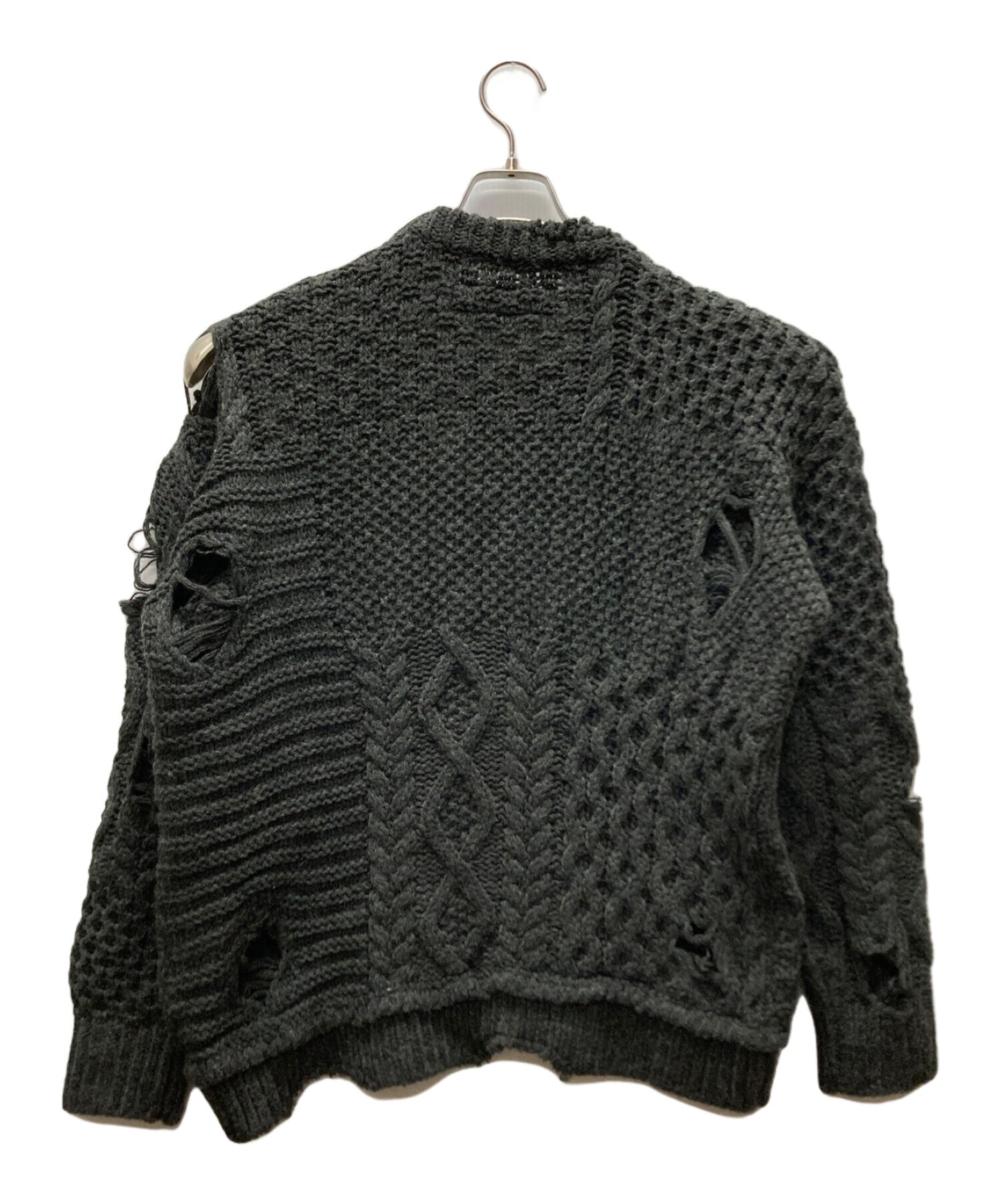 [Pre-owned] NEIGHBORHOOD PATCHWORK SAVAGE SWEAT/Knit 232FUNH-KNM01