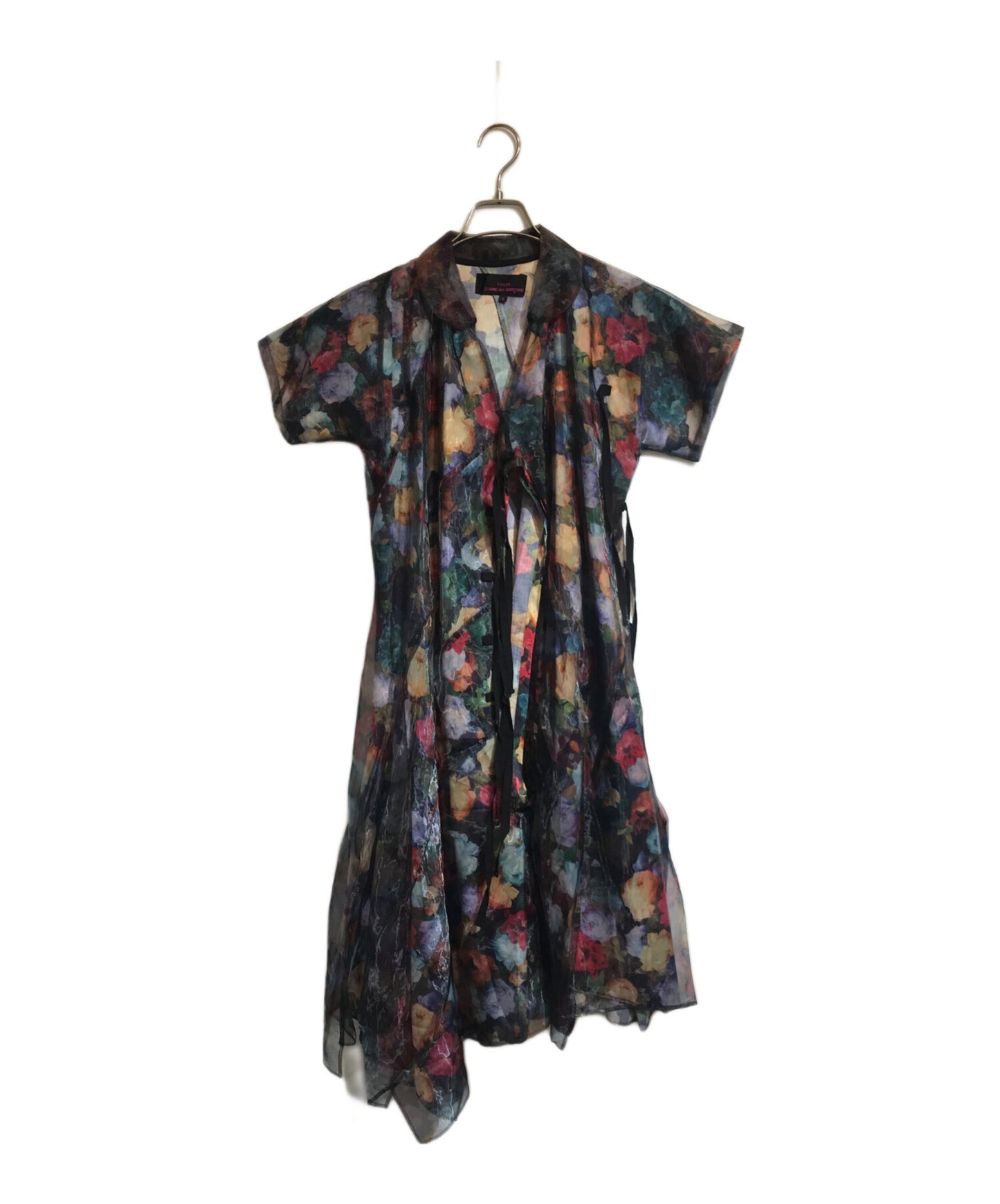 [Pre-owned] tricot COMME des GARCONS flower-patterned dress TR-O208.