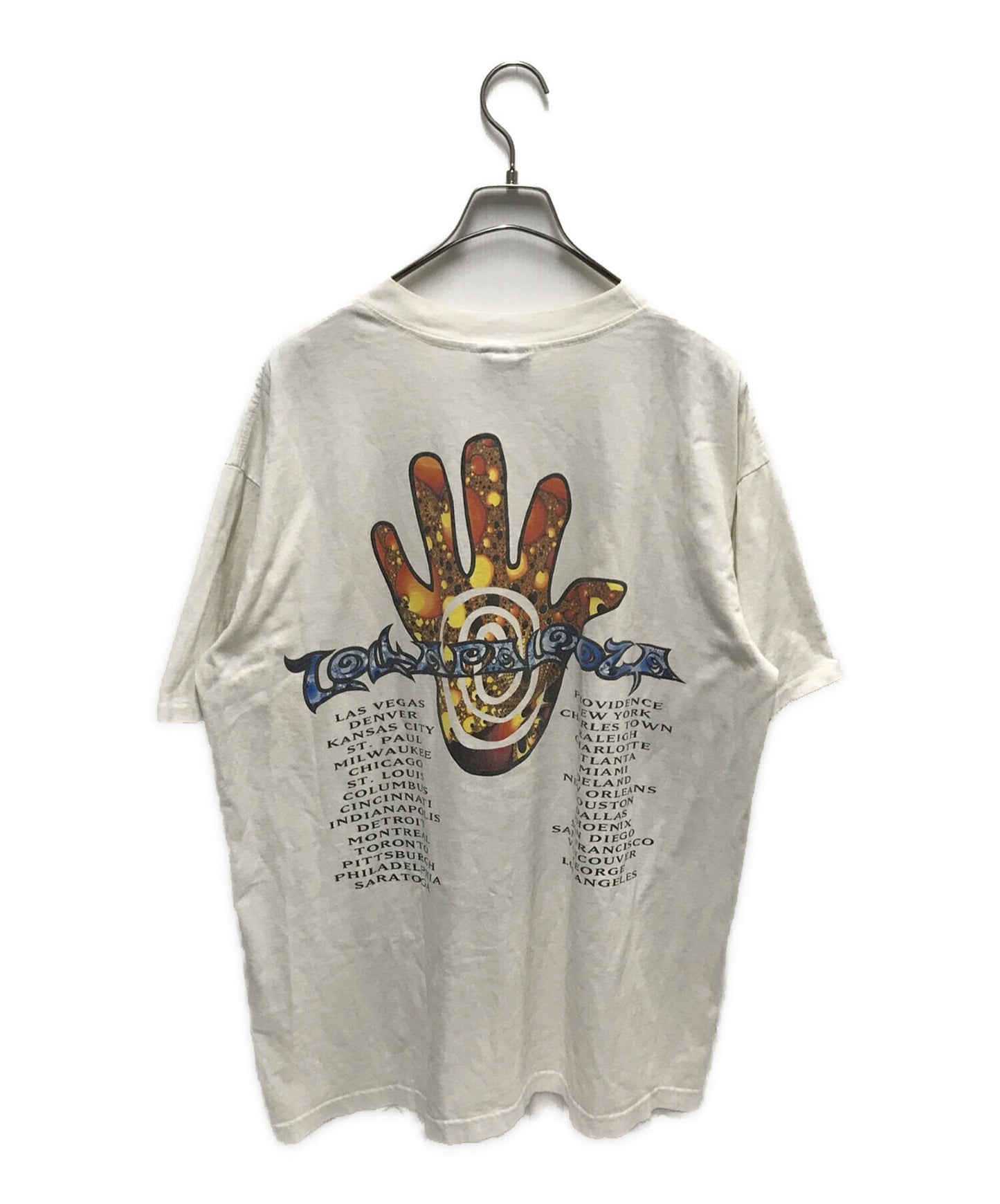 [Pre-owned] LOLLAPALOOZA 90`s Vintage Band Tee