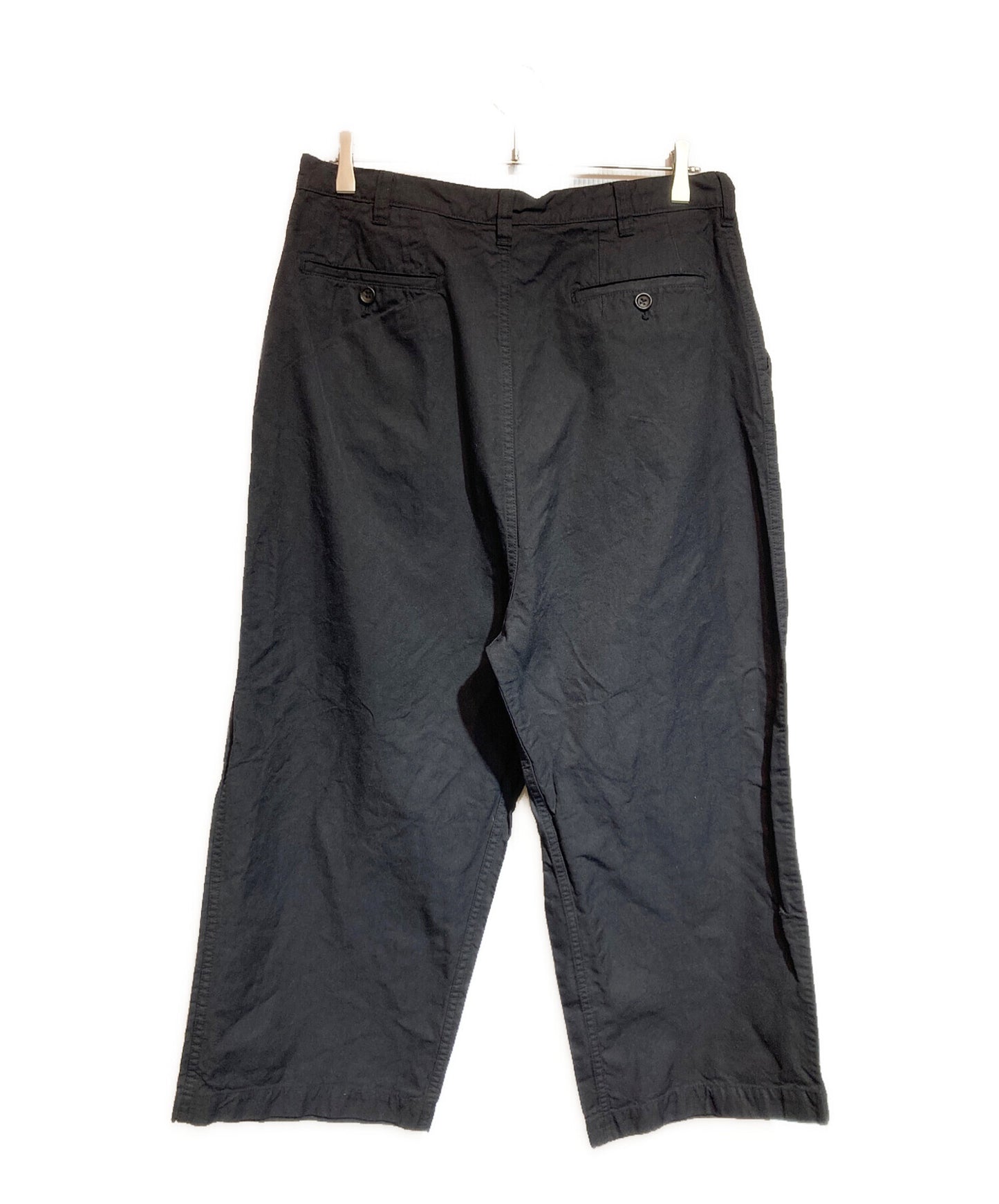 [Pre-owned] COMME des GARCONS HOMME Product-dyed poly tuck pants hg-p001