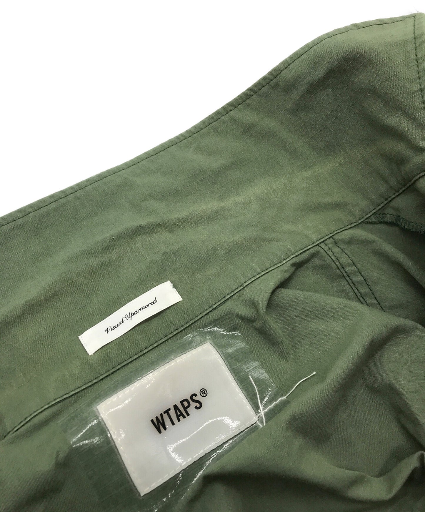 [Pre-owned] WTAPS RIPSTOP SHIRT L/S NYCO WVDT-SHM01