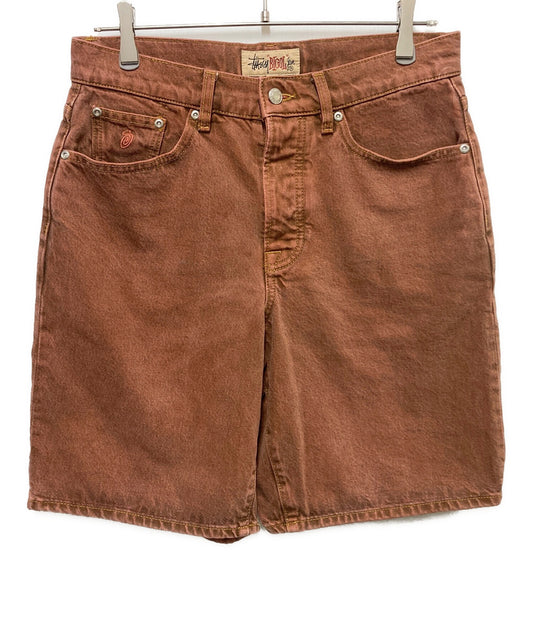 [Pre-owned] stussy BIG OL' SHORT DENIM 112296