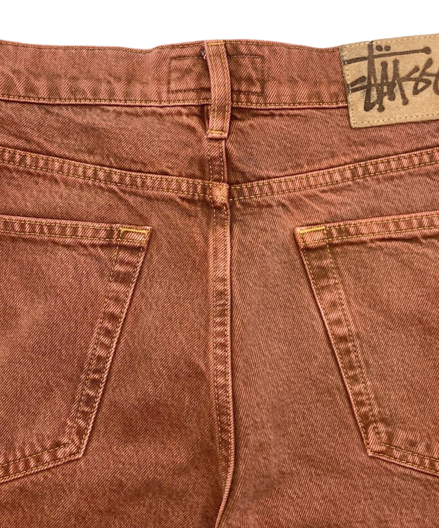 [Pre-owned] stussy BIG OL' SHORT DENIM 112296