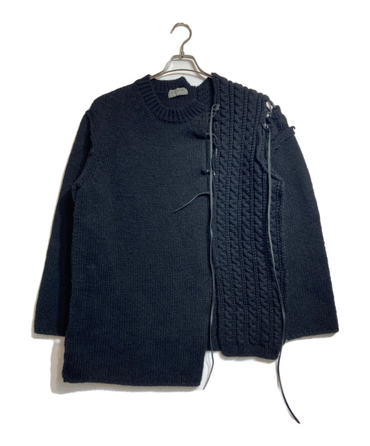 [Pre-owned] Yohji Yamamoto pour homme Knit with Leather String HV-K27-181
