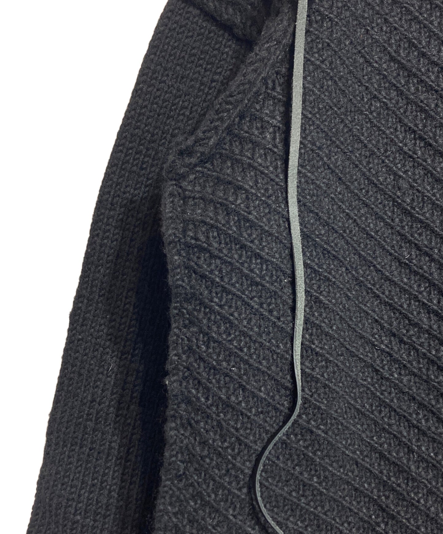 [Pre-owned] Yohji Yamamoto pour homme Knit with Leather String HV-K27-181