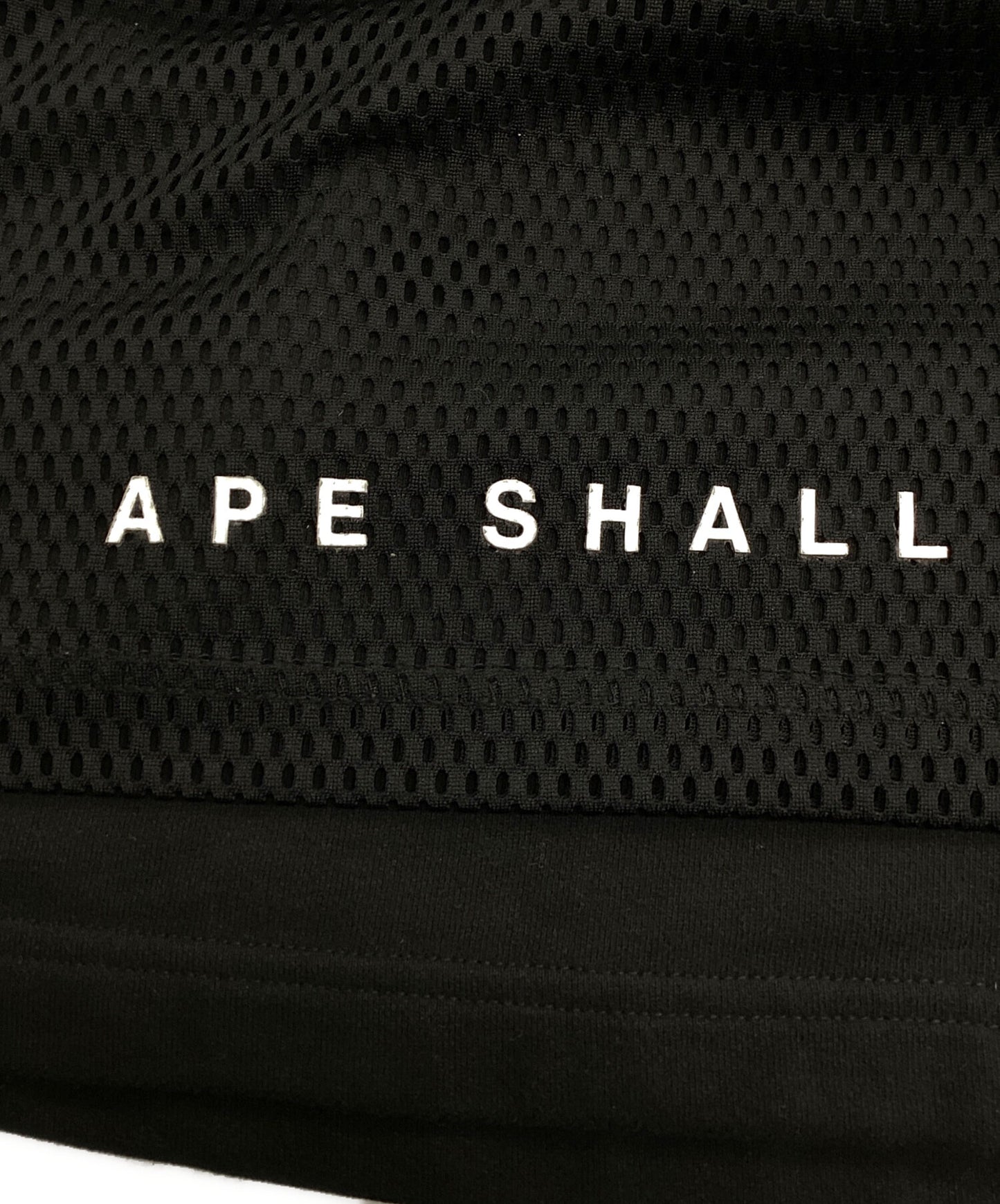 [Pre-owned] A BATHING APE LAYERED SLEEVES FOOTBALL JERSEY 0ZXSWM114306N