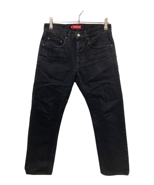 [Pre-owned] SUPREME Black denim pants