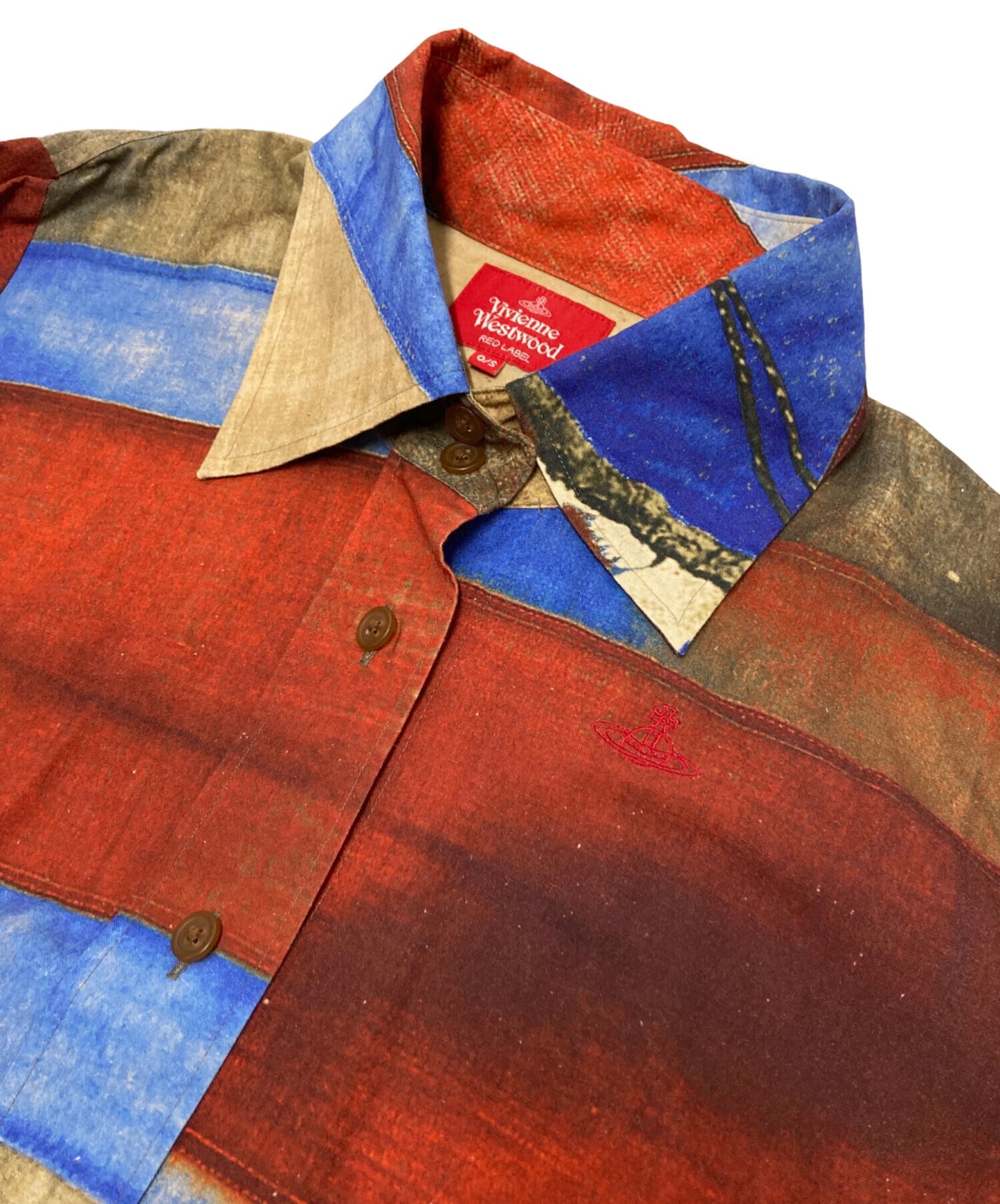 [Pre-owned] Vivienne Westwood RED LABEL Union Jack shirt 16-12-892007