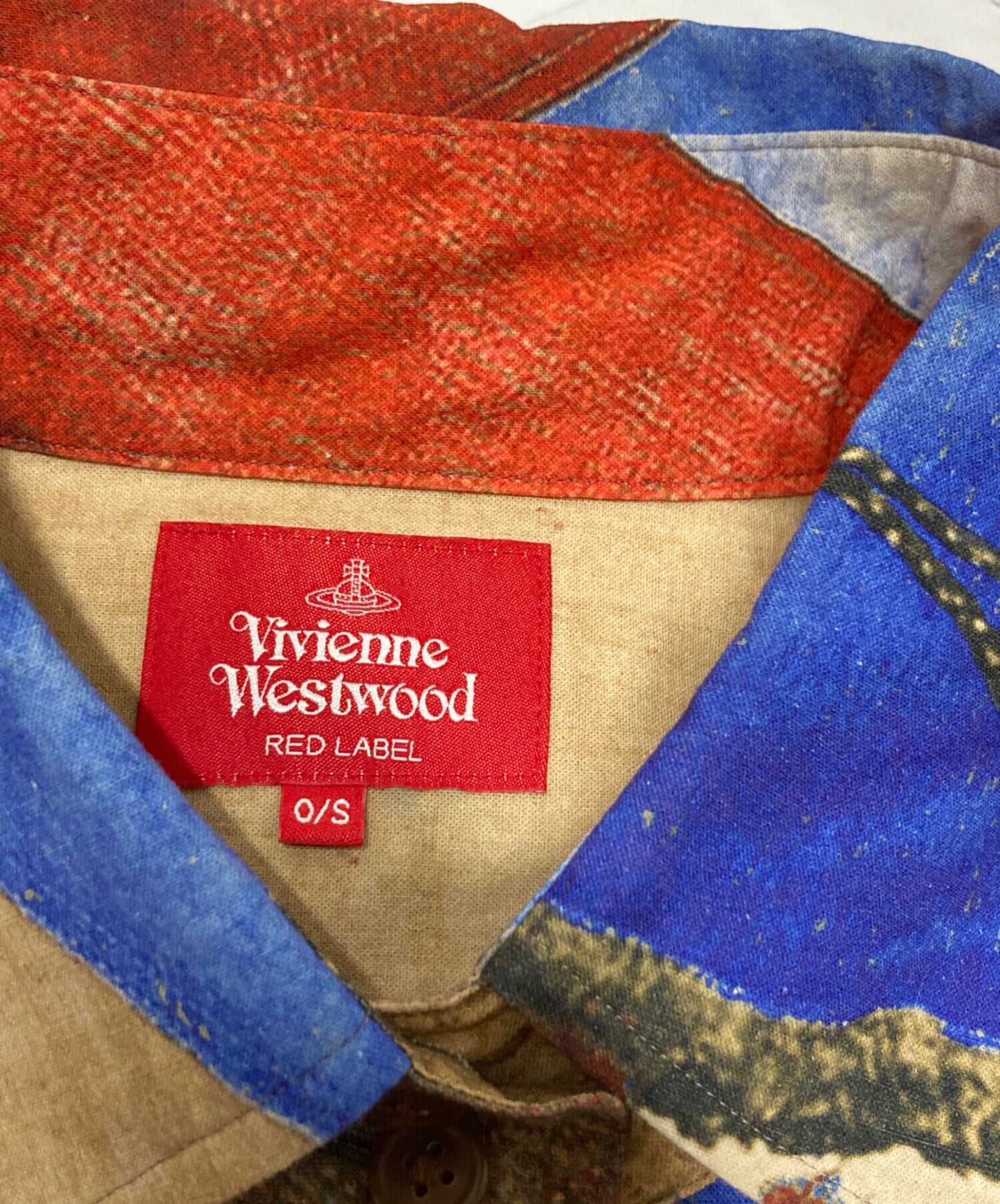 [Pre-owned] Vivienne Westwood RED LABEL Union Jack shirt 16-12-892007