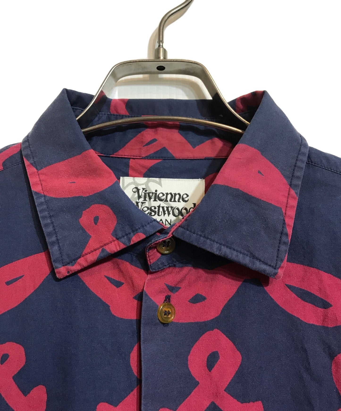 [Pre-owned] Vivienne Westwood man Orb Embroidery Shirt 289040