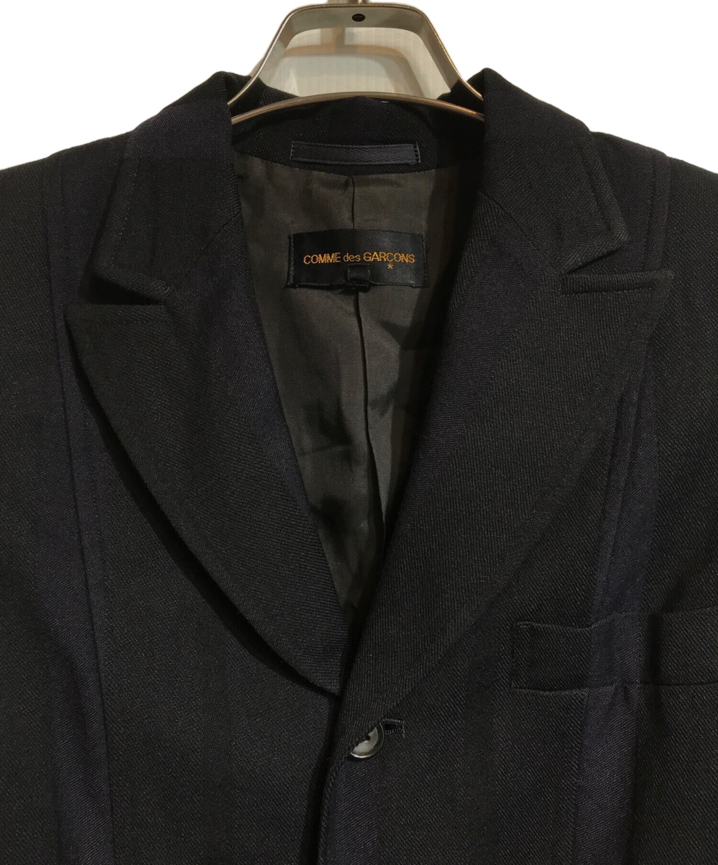 [Pre-owned] COMME des GARCONS Asymmetrical Stripe Jacket GJ-05033S