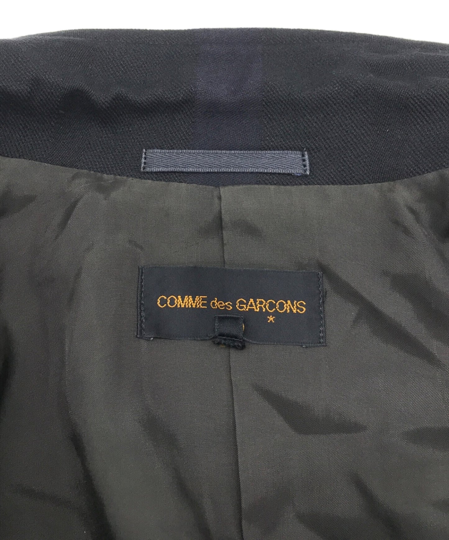 [Pre-owned] COMME des GARCONS Asymmetrical Stripe Jacket GJ-05033S