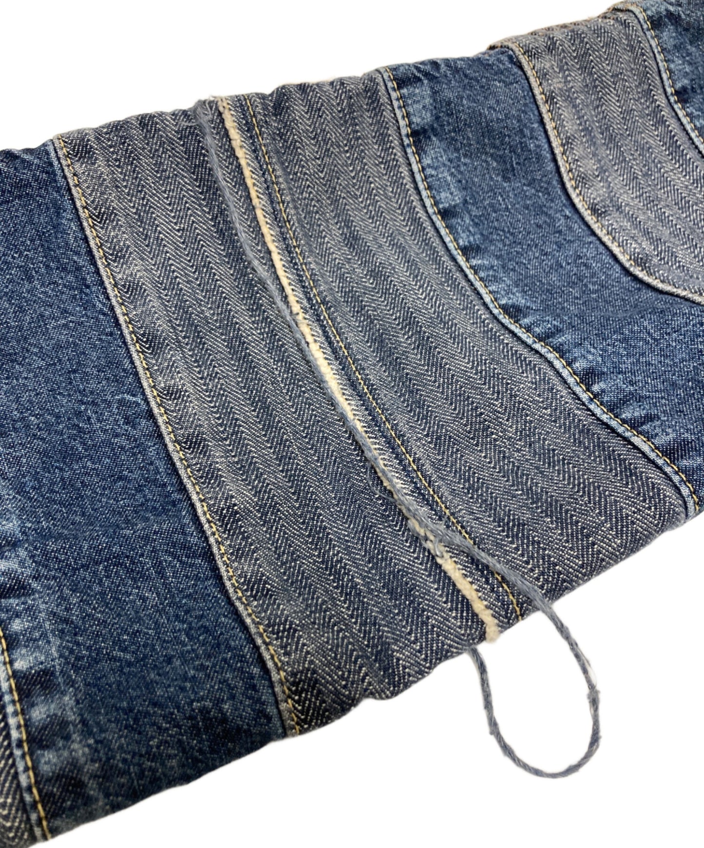 [Pre-owned] Hysteric Glamour scratch denim pants 01193AP02