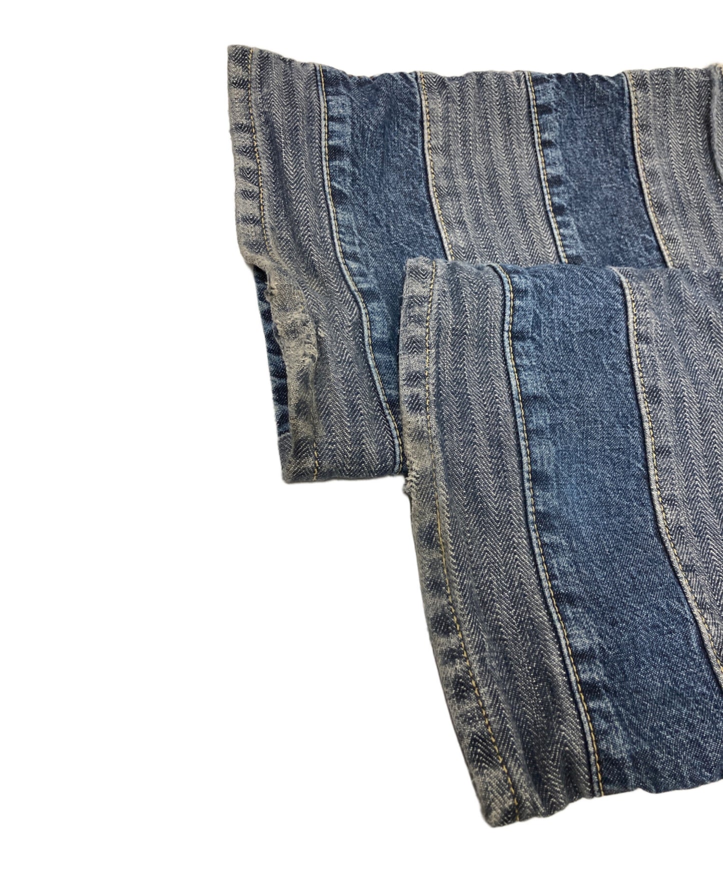 [Pre-owned] Hysteric Glamour scratch denim pants 01193AP02