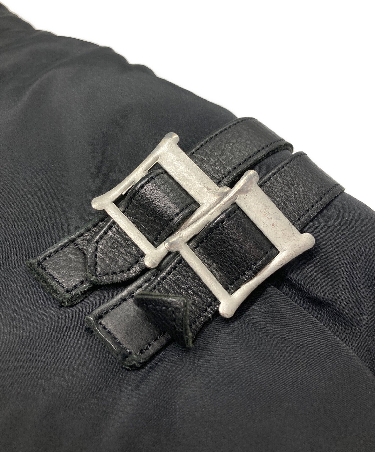 [Pre-owned] UNDERCOVERISM Yoke Leather Down Vest B4001