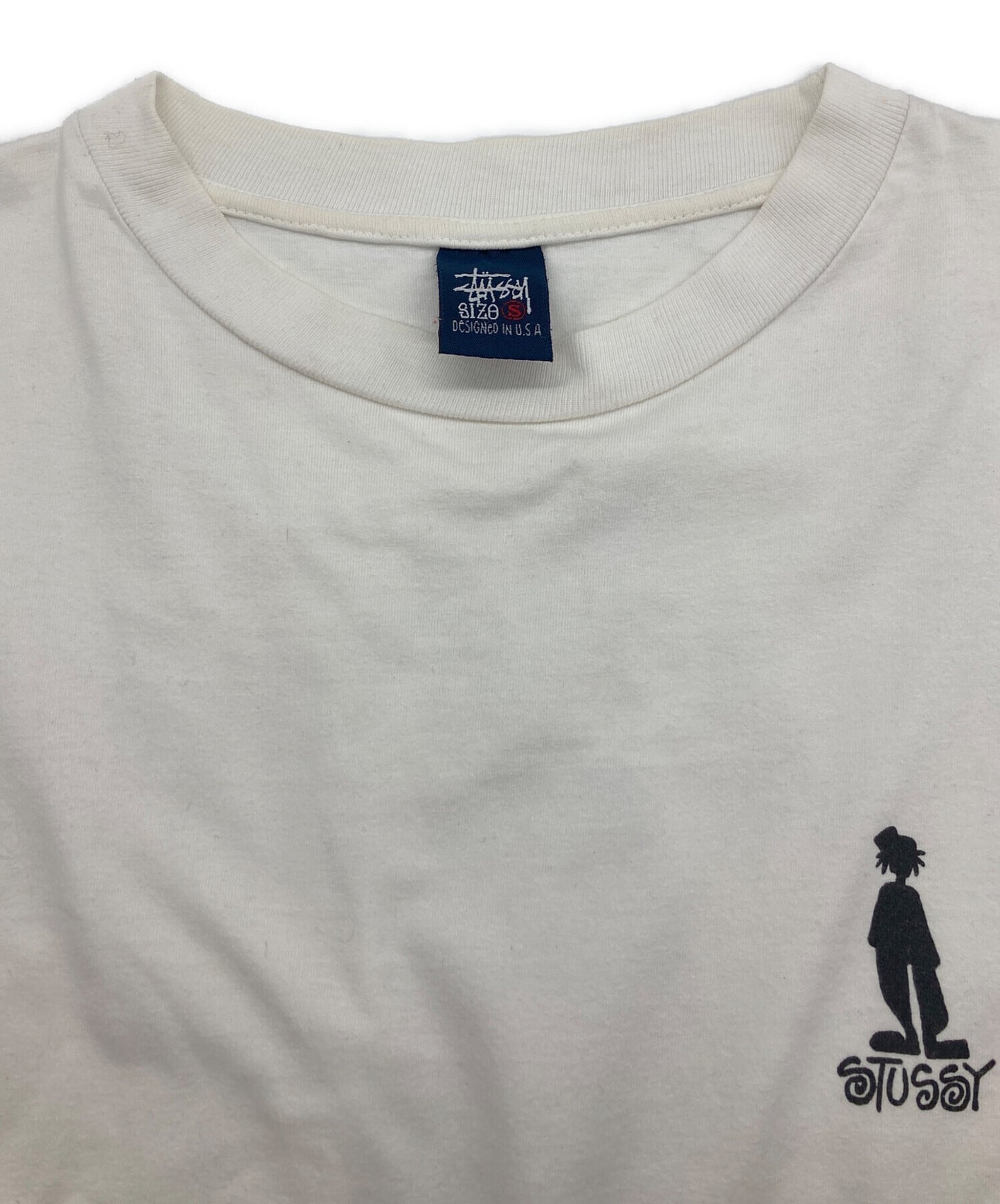 [Pre-owned] stussy "Shadow-Man" T-Shirt