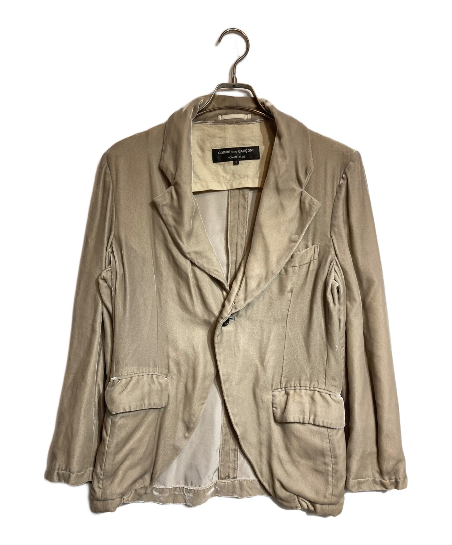 [Pre-owned] COMME des GARCONS HOMME PLUS Velvet Tailored Jacket PN-J071