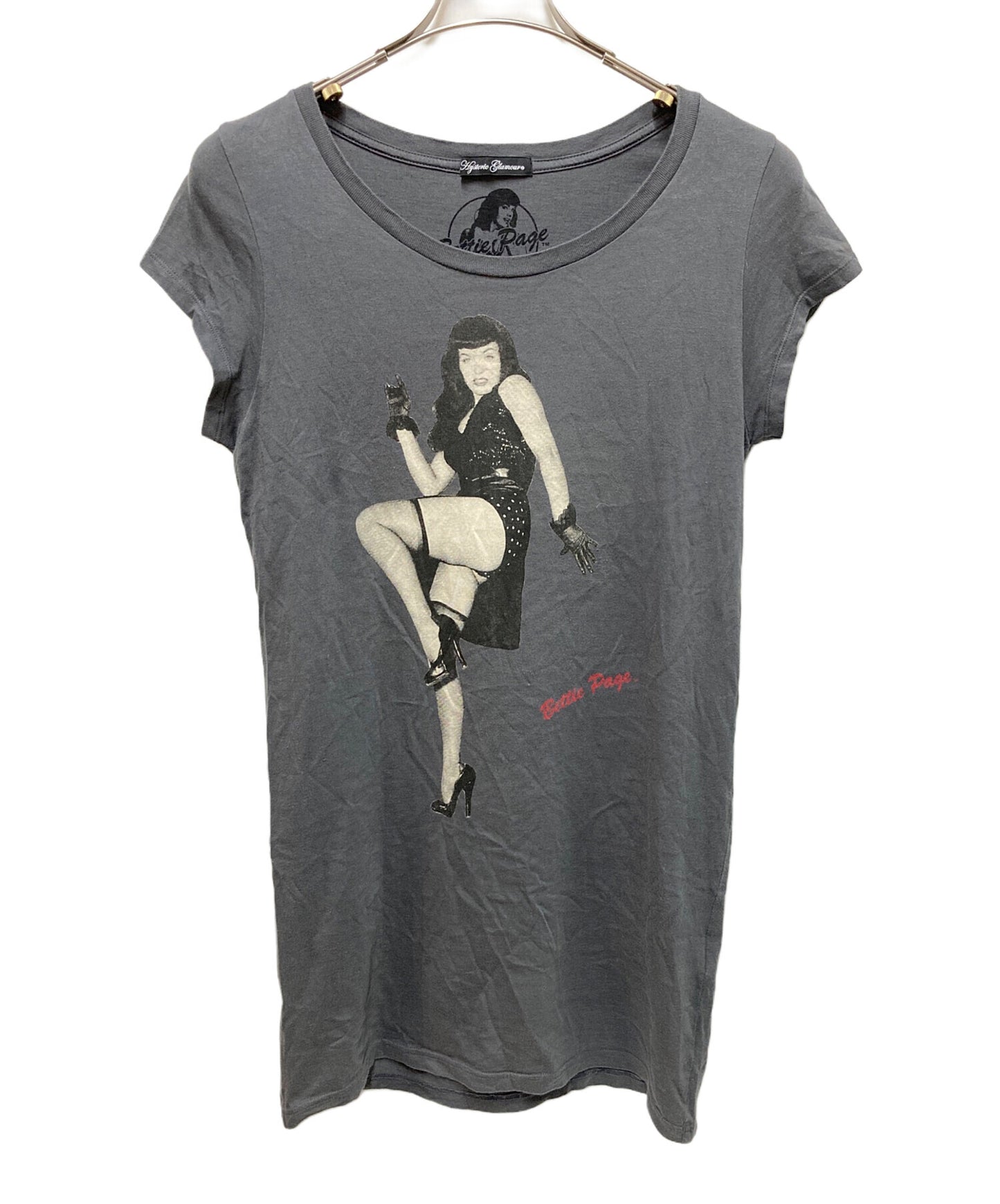 [Pre-owned] Hysteric Glamour printed T-shirt 0113CO03