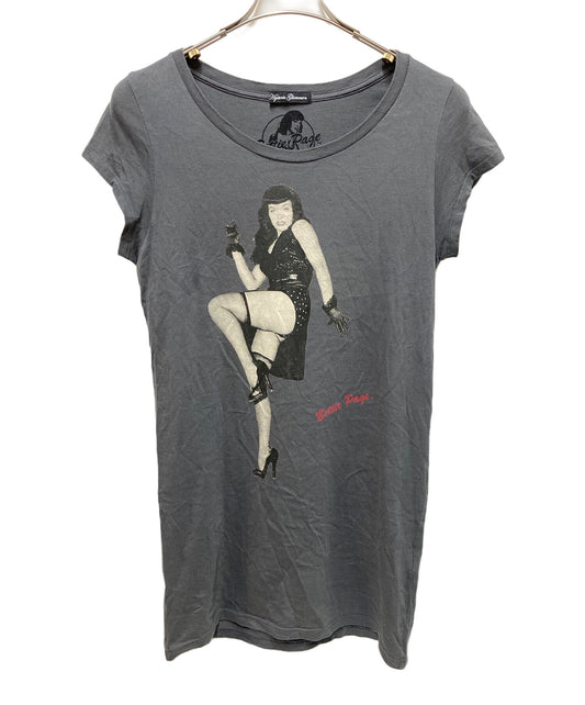 [Pre-owned] Hysteric Glamour printed T-shirt 0113CO03