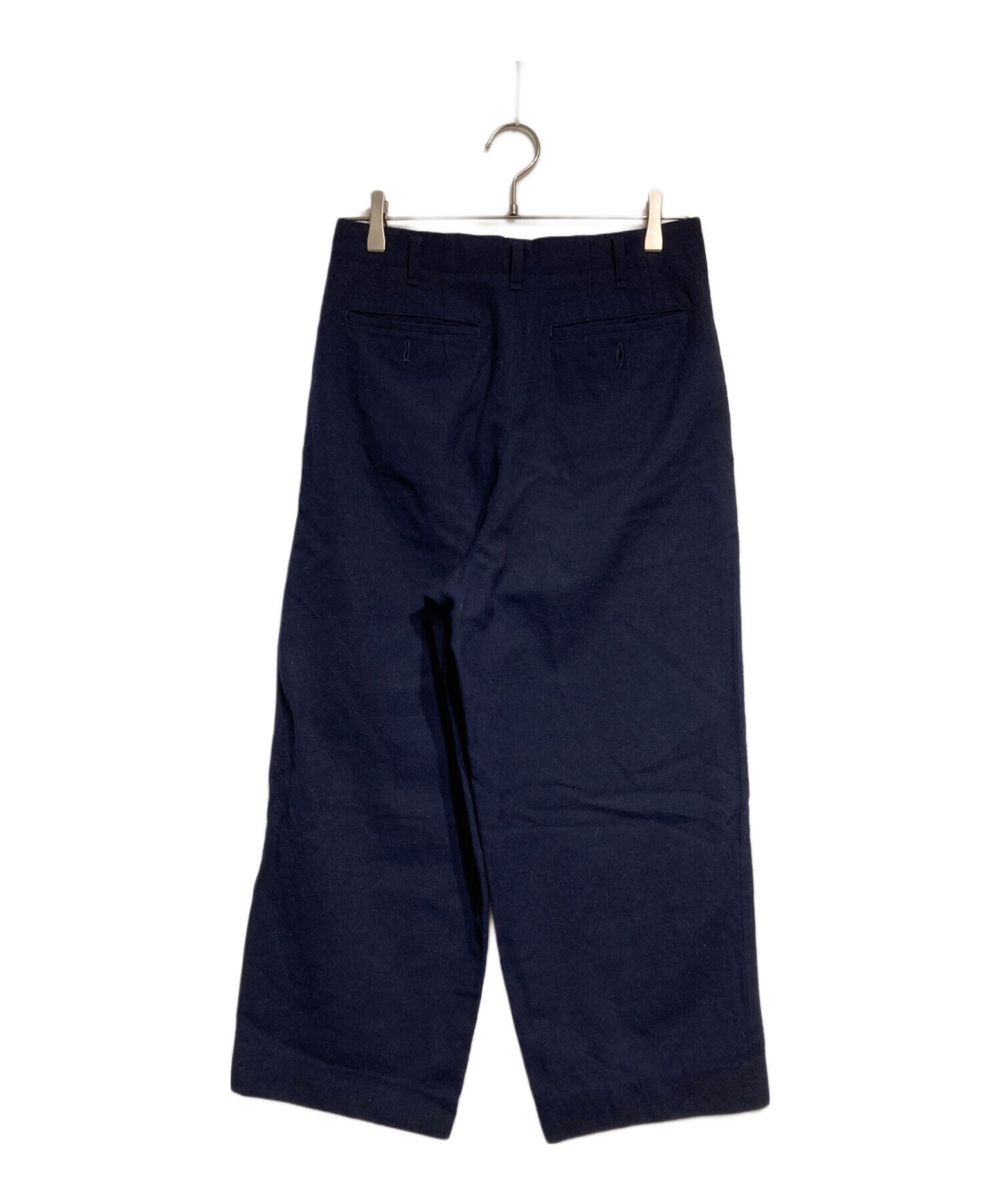 [Pre-owned] tricot COMME des GARCONS Double Pleat Wool Wide Pants TP-05027M