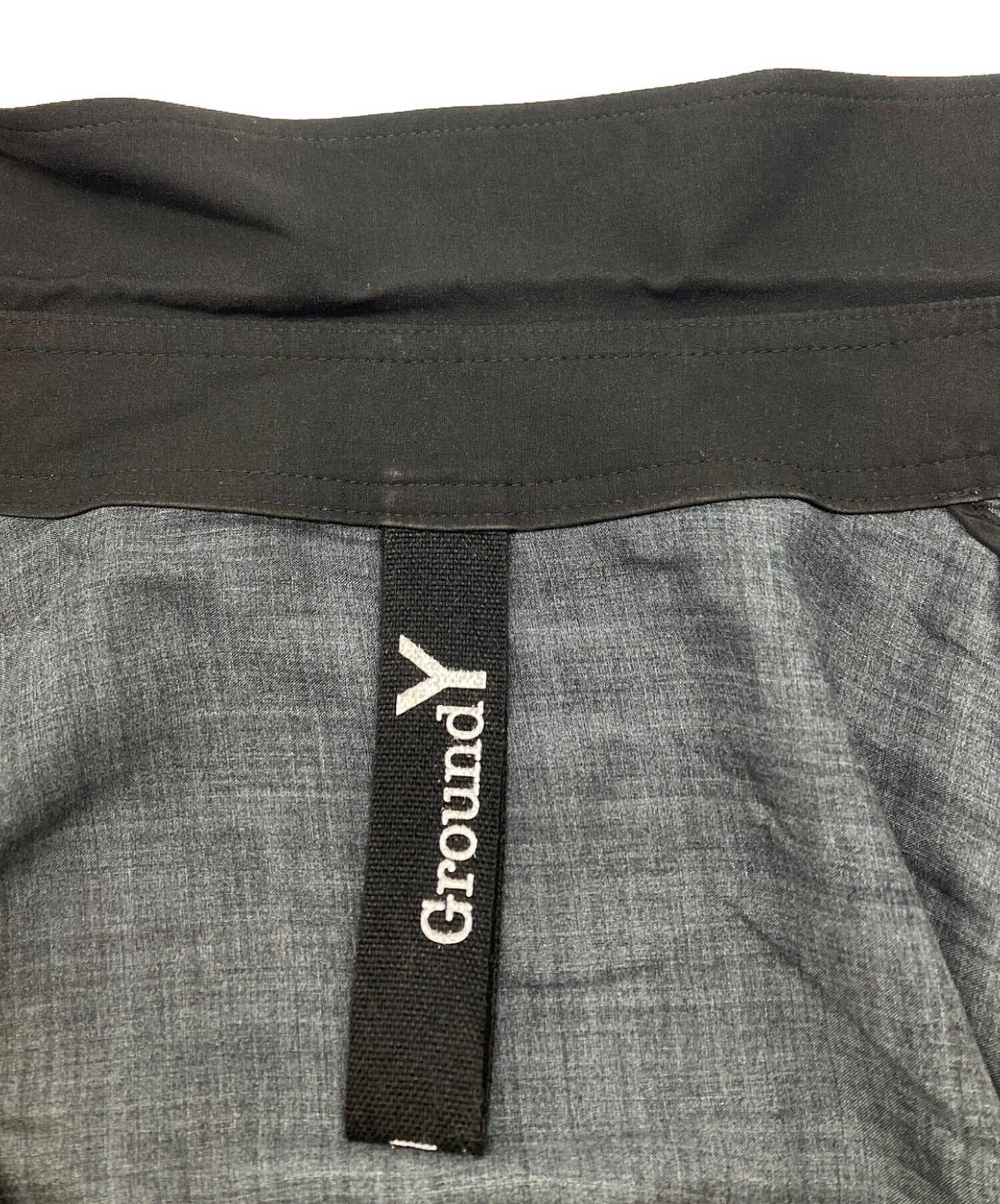 [Pre-owned] GROUND Y Front Dolman Short Sleeve Big Shirt ARTICLE GP-B11-202