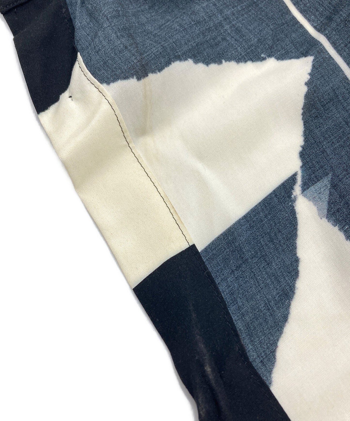 [Pre-owned] GROUND Y Front Dolman Short Sleeve Big Shirt ARTICLE GP-B11-202